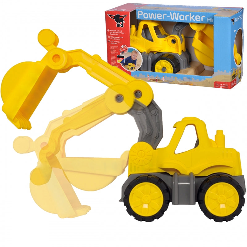 Darbinis mini ekskavatorius – pagrindinis vaizdas