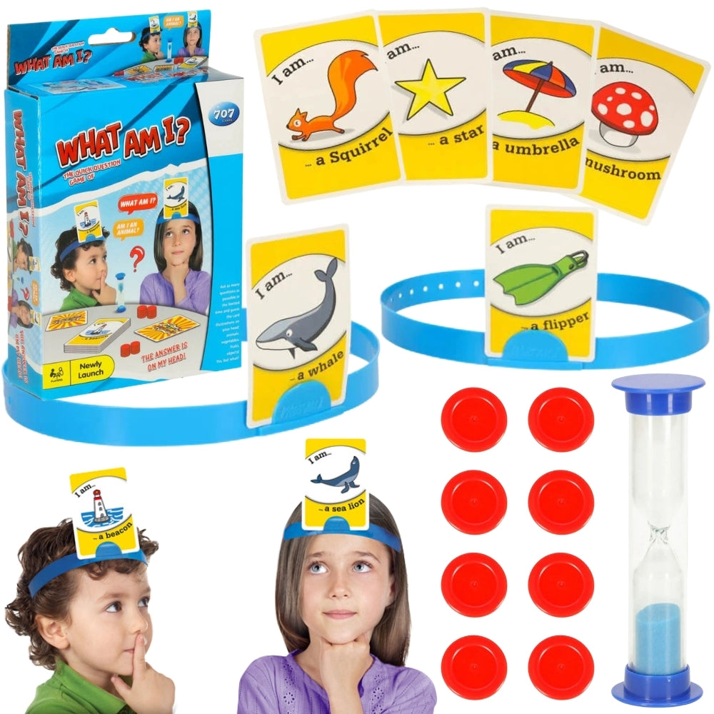 WOOPIE Stalo žaidimas „Atspėk, kas aš esu?“ Žodžių žaidimas, skirtas 2 žaidėjams – pagrindinis vaizdas