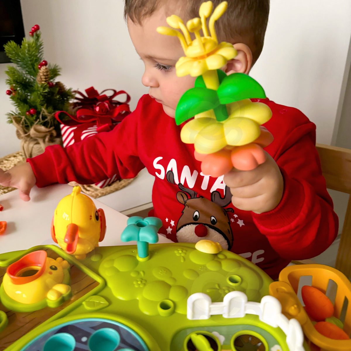 WOOPIE BABY Interaktyvus 8-in-1 Montessori lavinamasis stalas