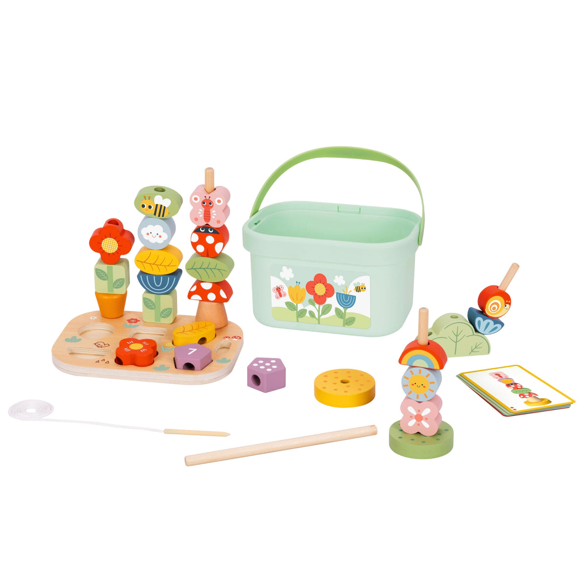 TOOKY TOY Magic Garden 5in1 Montessori lavinamoji dėžė
