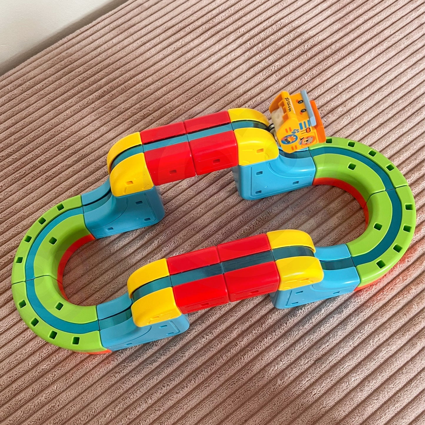 WOOPIE Magic Cube Train Antigravitatinis Magnetinis Traukinukas 18 dalių