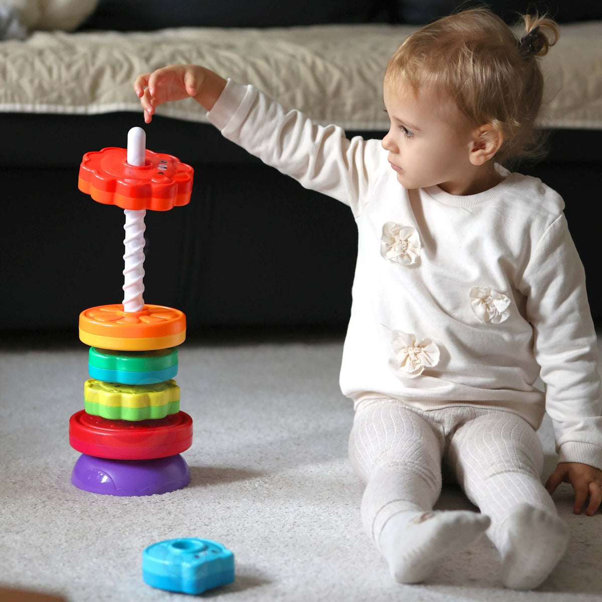 WOOPIE BABY Lavinamoji Piramidė su Gyvūnėlių Diskeliais