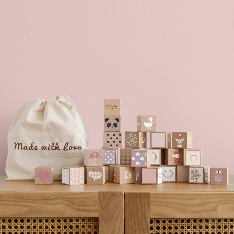 CLASSIC WORLD Medinės kaladėlės – vaizdas 2