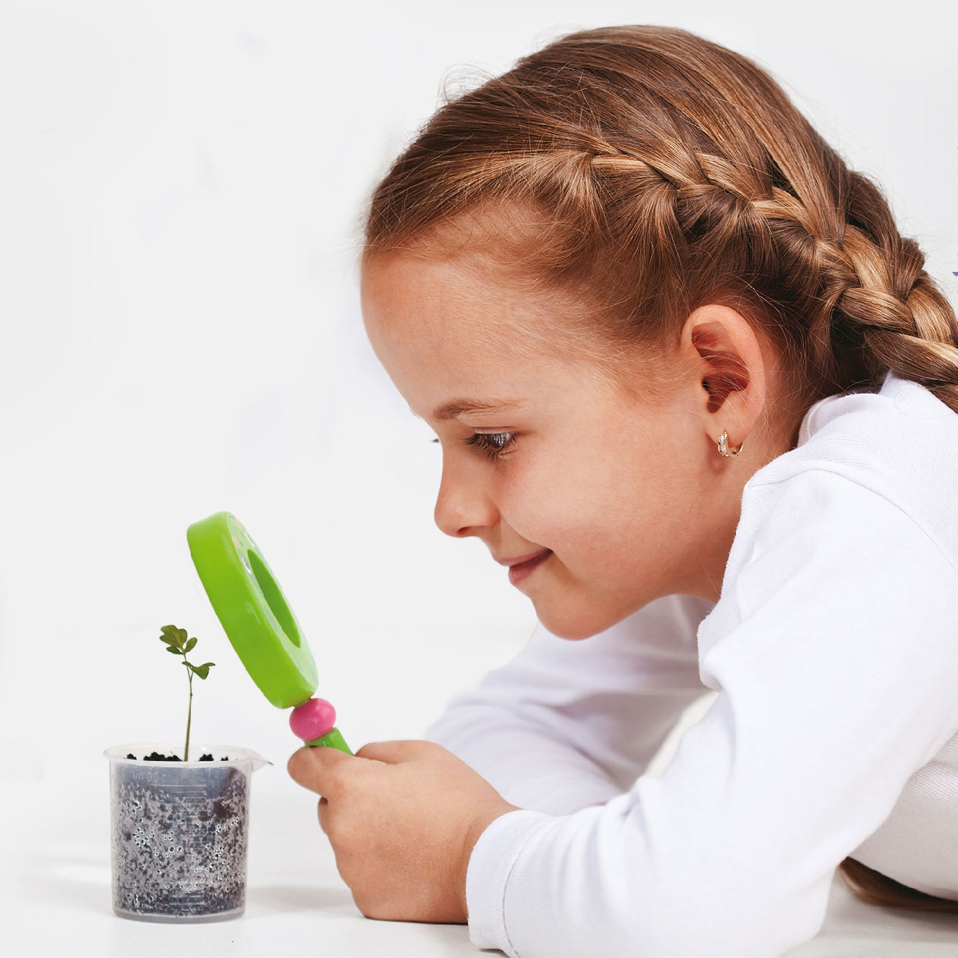 VIGA medinė lupa vaikams „Varlė“ – vaizdas 3