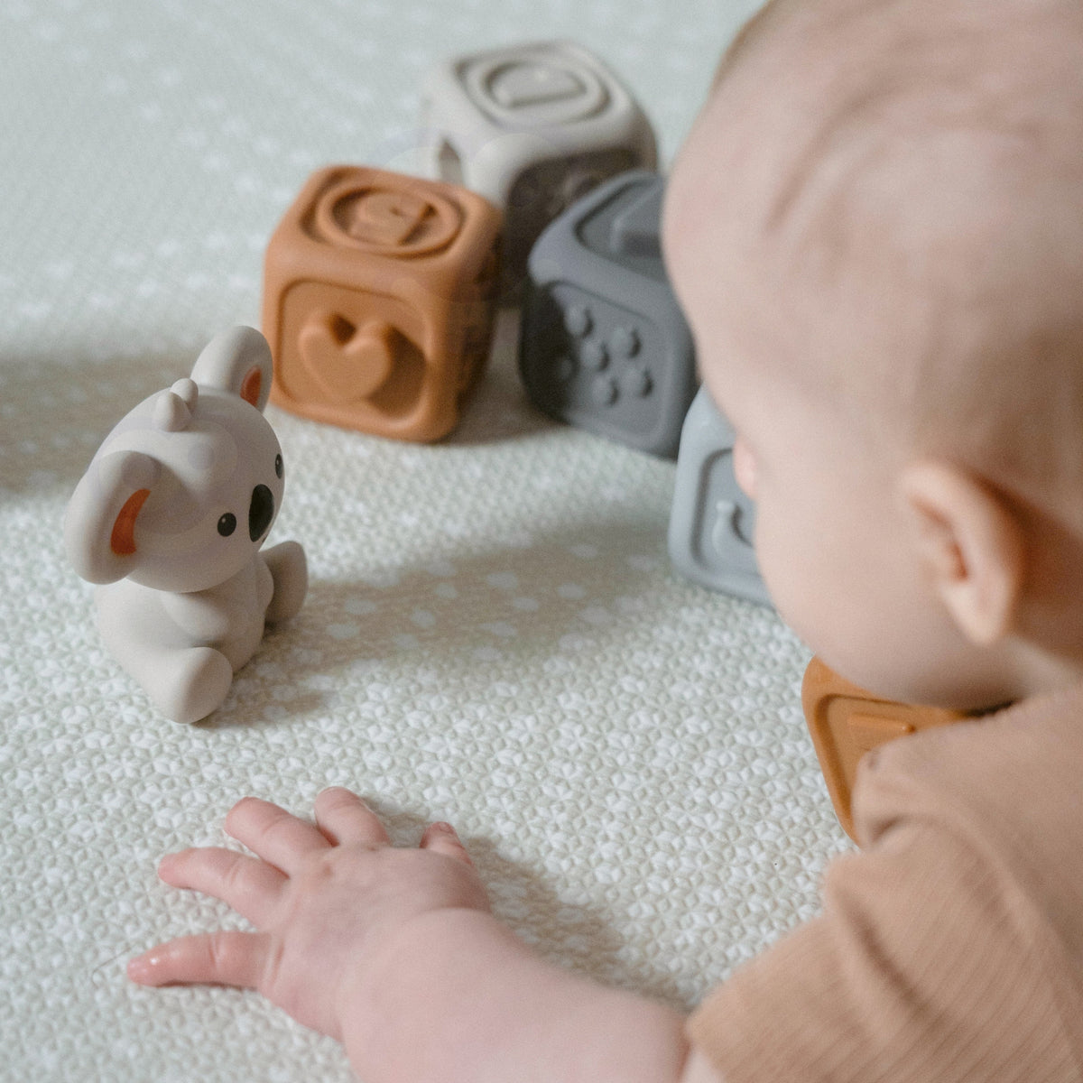 WOOPIE BABY Sensoriniai kaladėlės su skaičiais 2in1