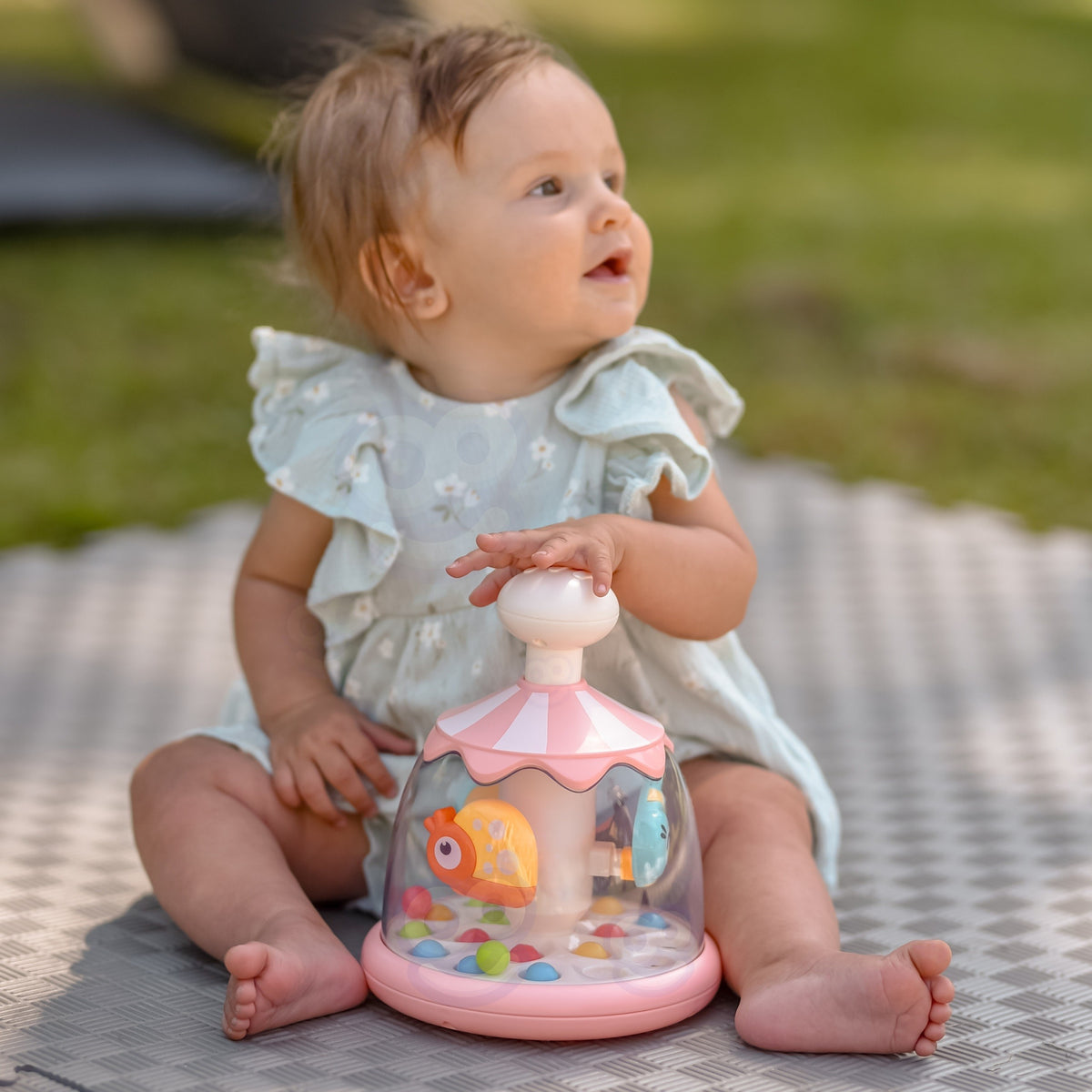 WOOPIE BABY spalvotas gyvūnėlių žaislas su kamuoliukais