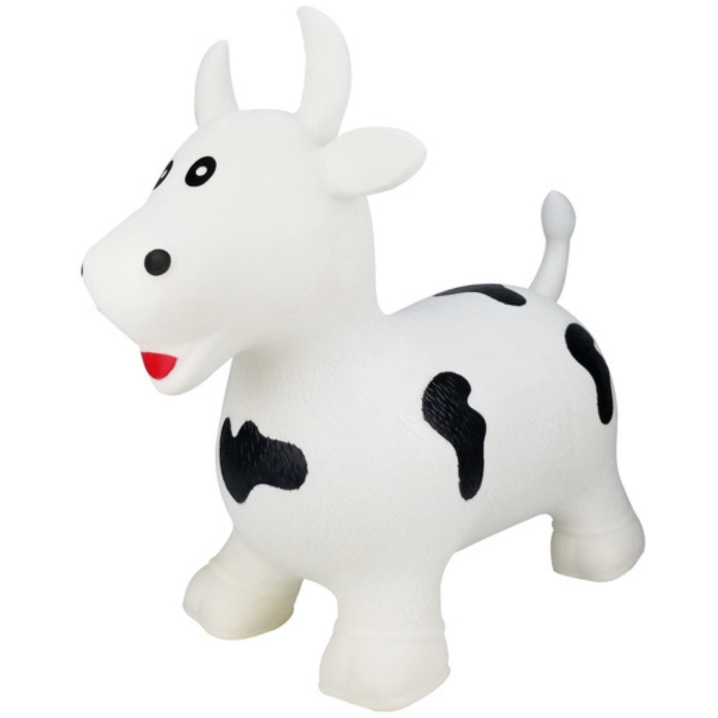 WOOPIE Guminis šokliukas Karvutė, su pompa ir supakuotas – vaizdas 4