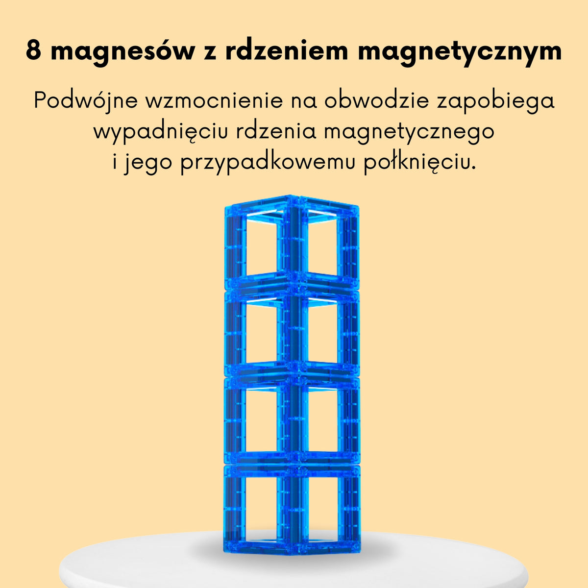 WOOPIE Magnetiniai Kosmoso Blokai su Raidėmis 70 vnt.