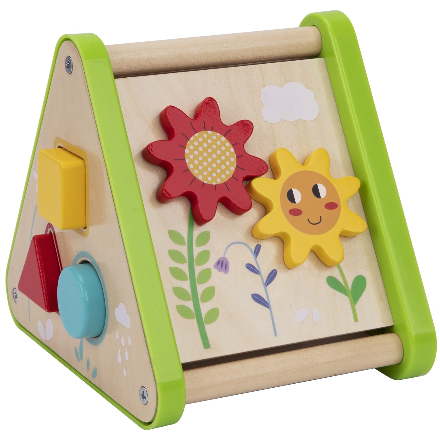 TOOKY TOY Box XXL Montessori lavinamoji dėžutė 6in1 sensorinė 19–24 mėn – vaizdas 2