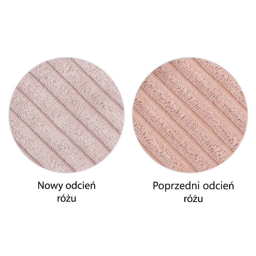 Apvalus pliušinis kamuoliukų baseinas PLUSH NEST, šviesiai rožinis – vaizdas 4