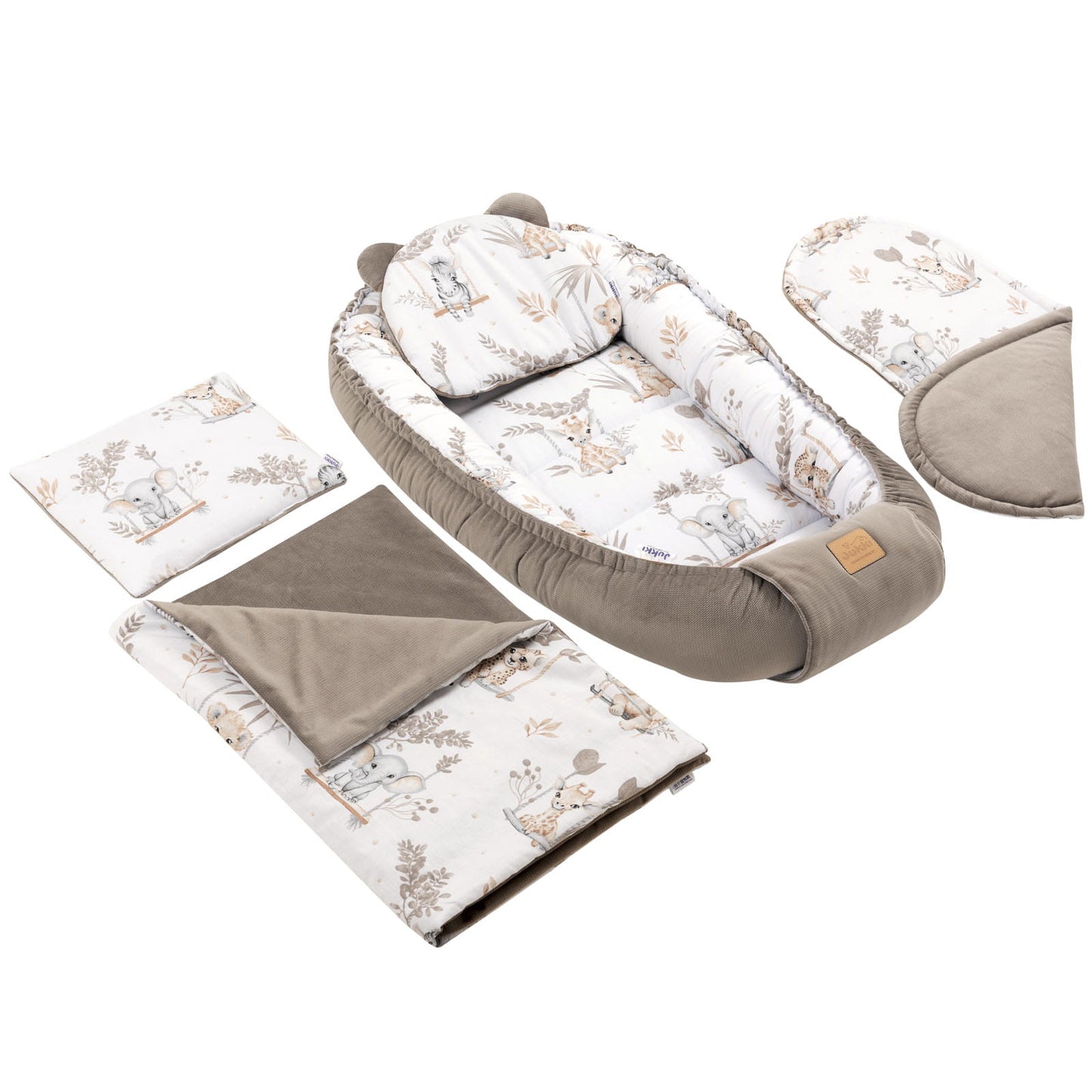 Kūdikio lizdelio komplektas Džiunglės - vaizdas 2