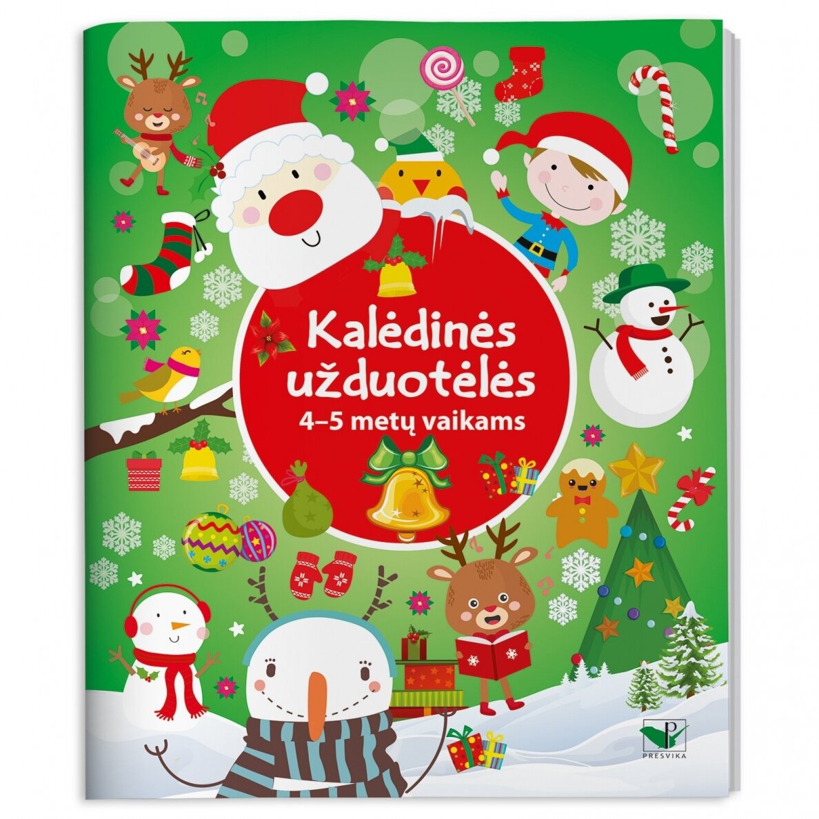 Kalėdinės užduotėlės 4-5 metų vaikams – pagrindinis vaizdas