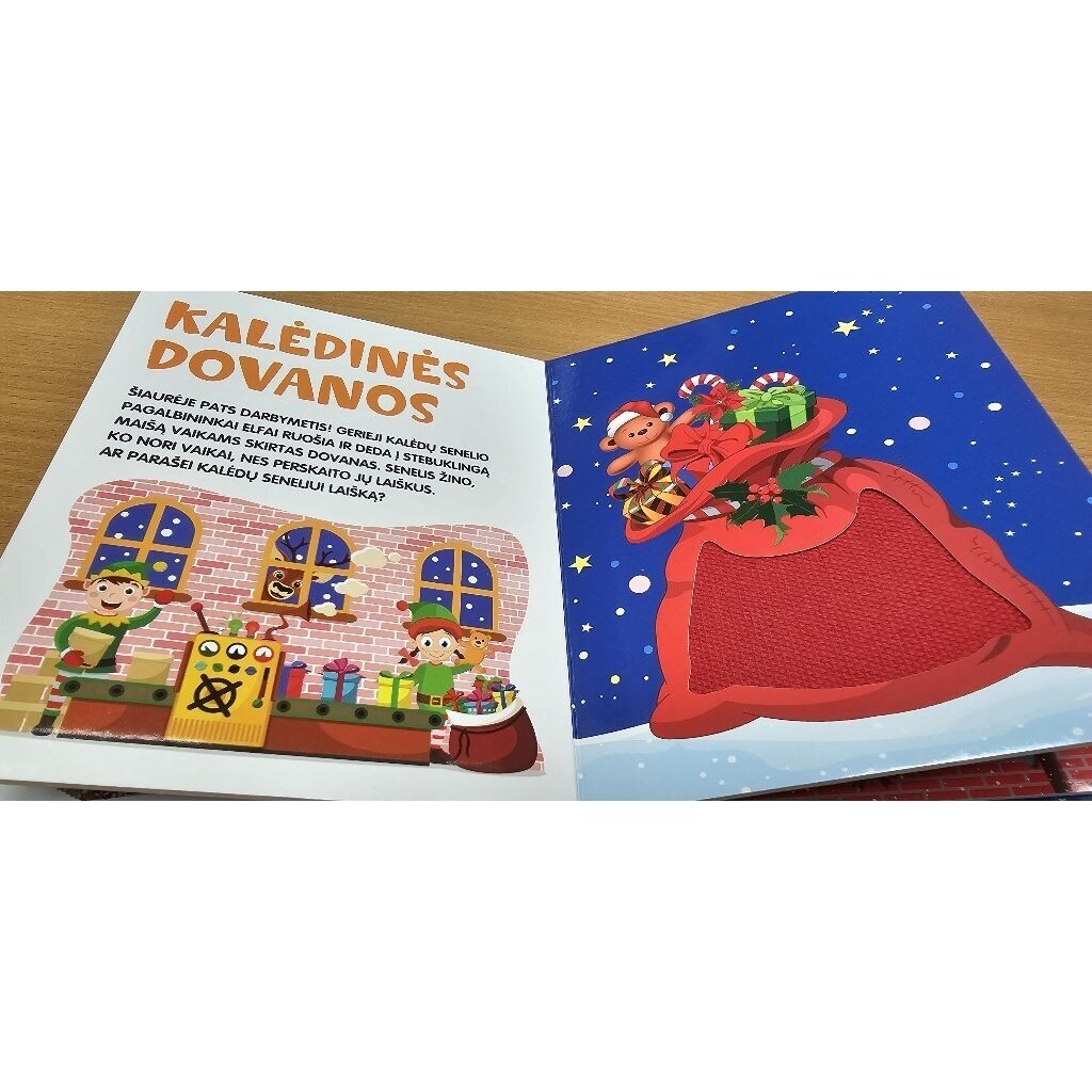 Kalėdos Su liečiamaisiais paviršiais 1-3 metų vaikams – vaizdas 2