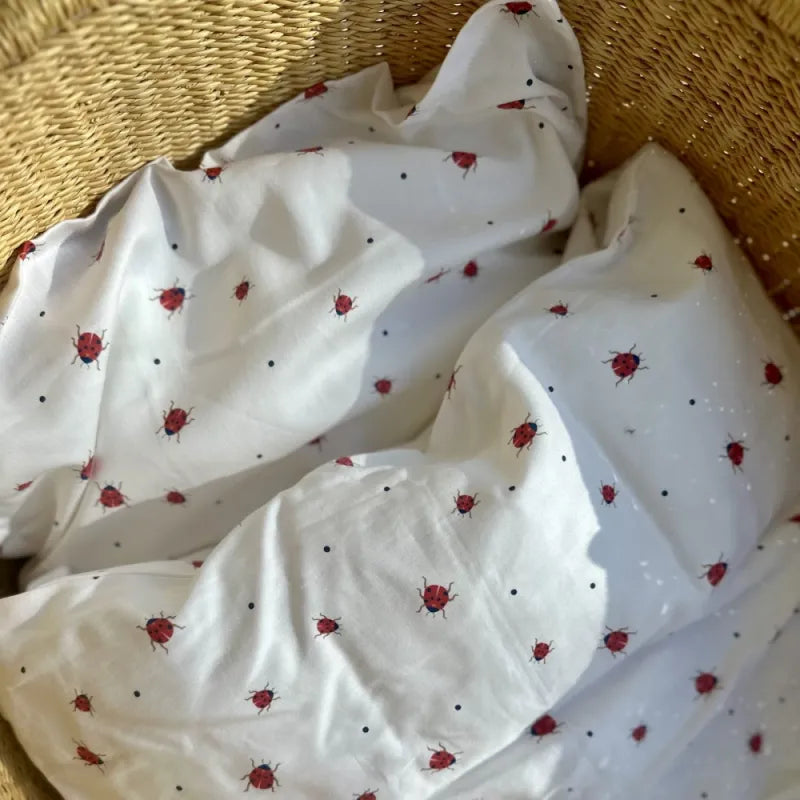 Patalynės komplektas Boružėlės, 70x100 cm, pagalvės užvalkalas – vaizdas 4