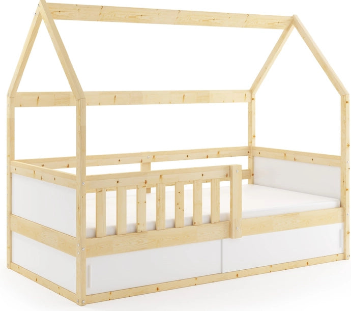 Vaikiška lova SMART 2 HOUSE, 160x80 cm – vaizdas 2