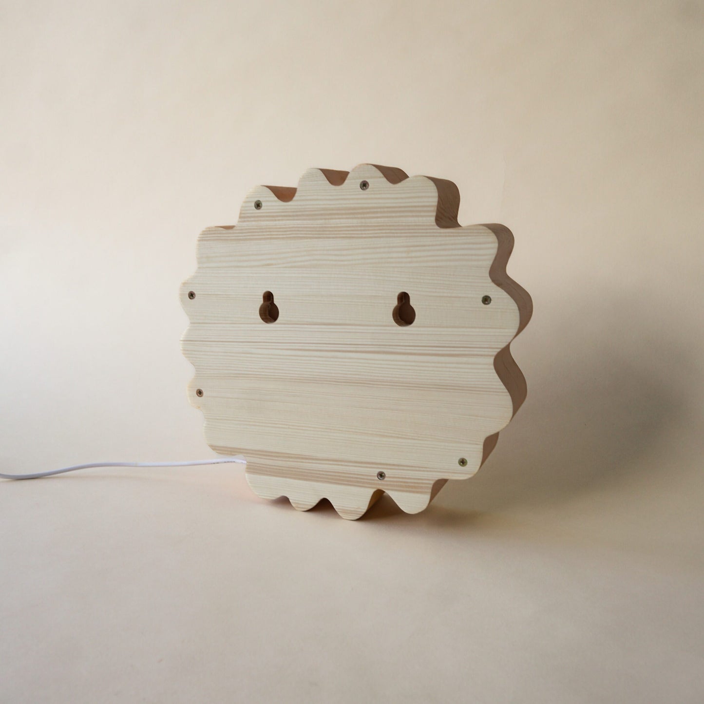 Medinė lempa Gėlė – vaizdas 4