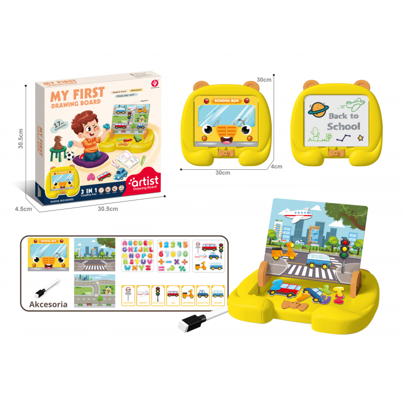 WOOPIE magnetinė lenta, Transporto priemonės + priedai