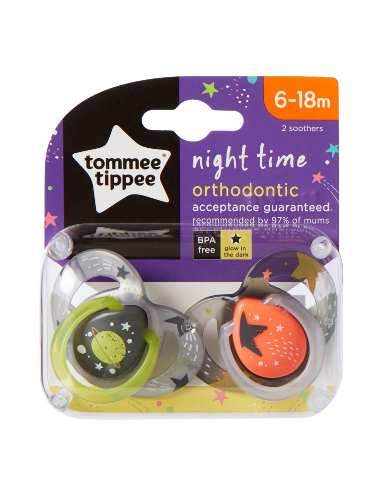 TT 43336264 Čiulptukas NAKTIS 6-18m 2 vnt.