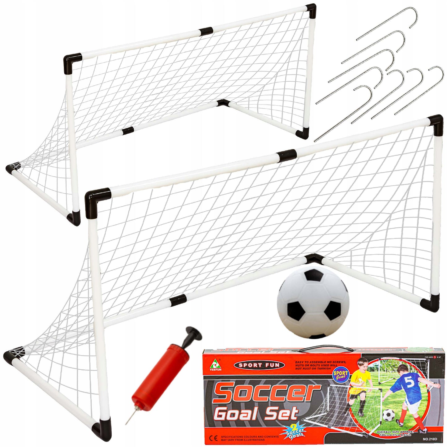 Futbolo vartų rinkinys – pagrindinis vaizdas