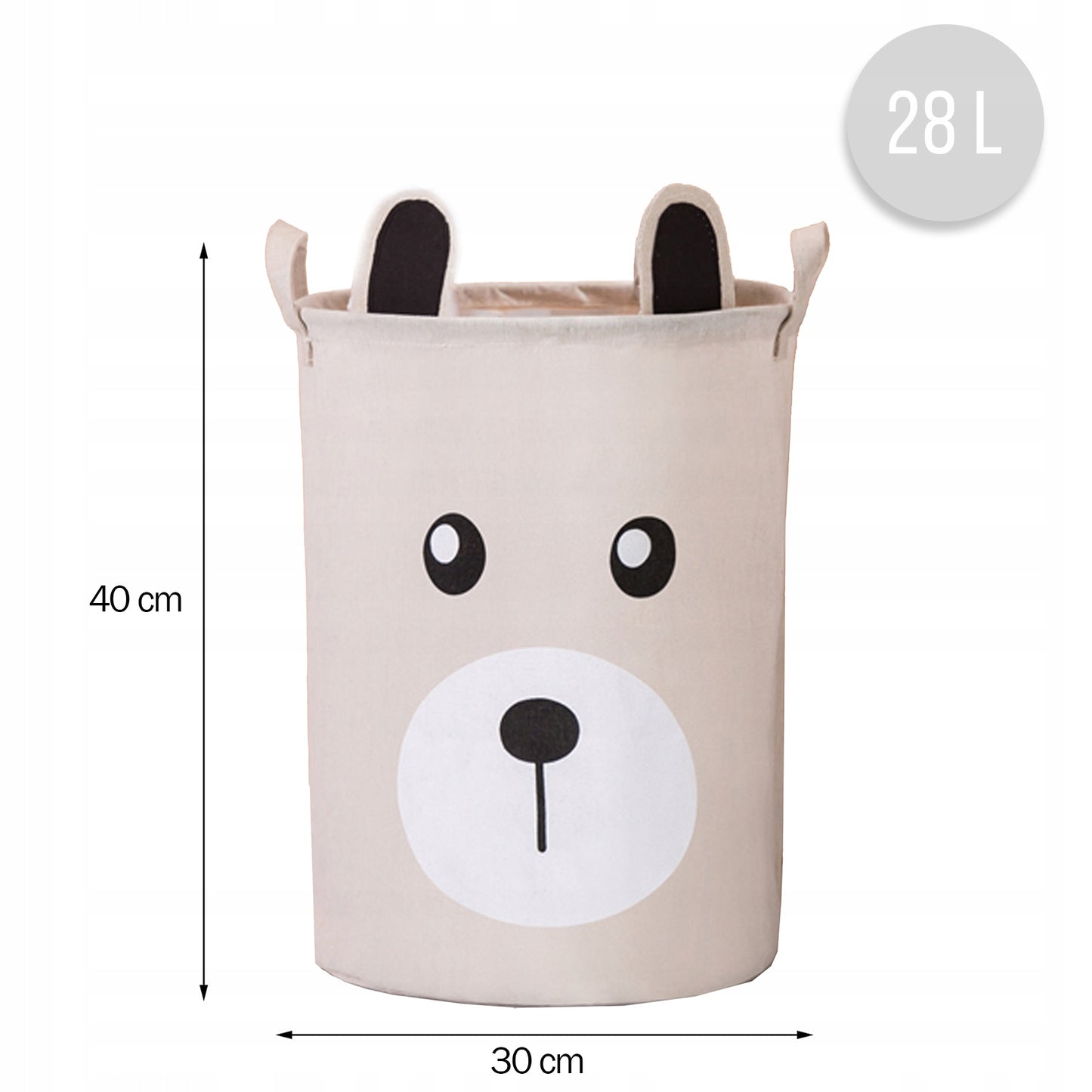 Krepšys žaislams 35 x 42 cm – vaizdas 2