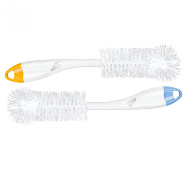 NUK 256279 2-in-1 buteliukas ir spenelių šepetėlis