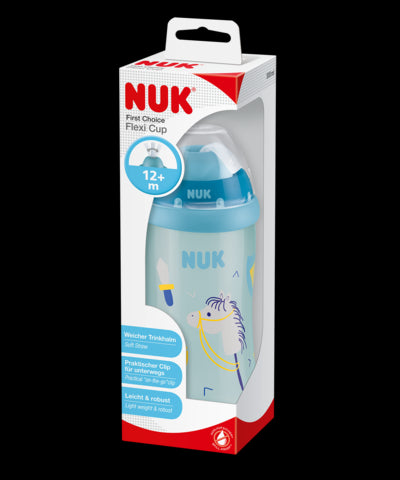 NUK 255410 300ml FLEXI gertuvė su šiaudeliais – vaizdas 5