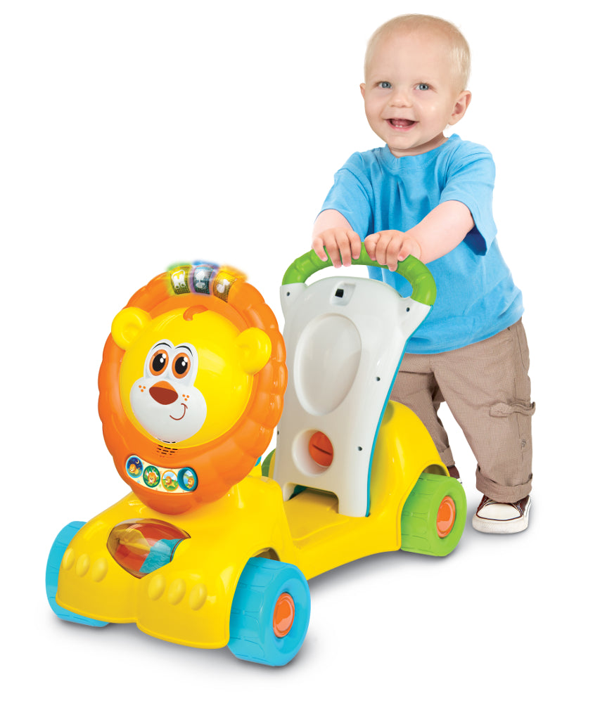 SMILY PLAY 0855 Mini Lion stumdukas/paspiriama mašinėlė