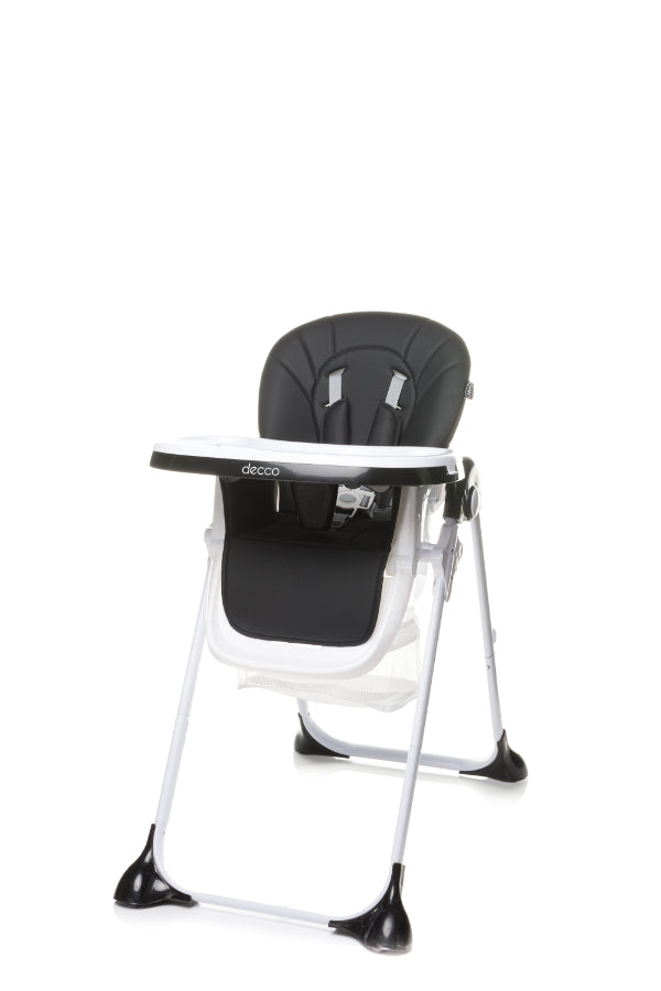 4 BABY maitinimo kėdutė DECCO BLACK
