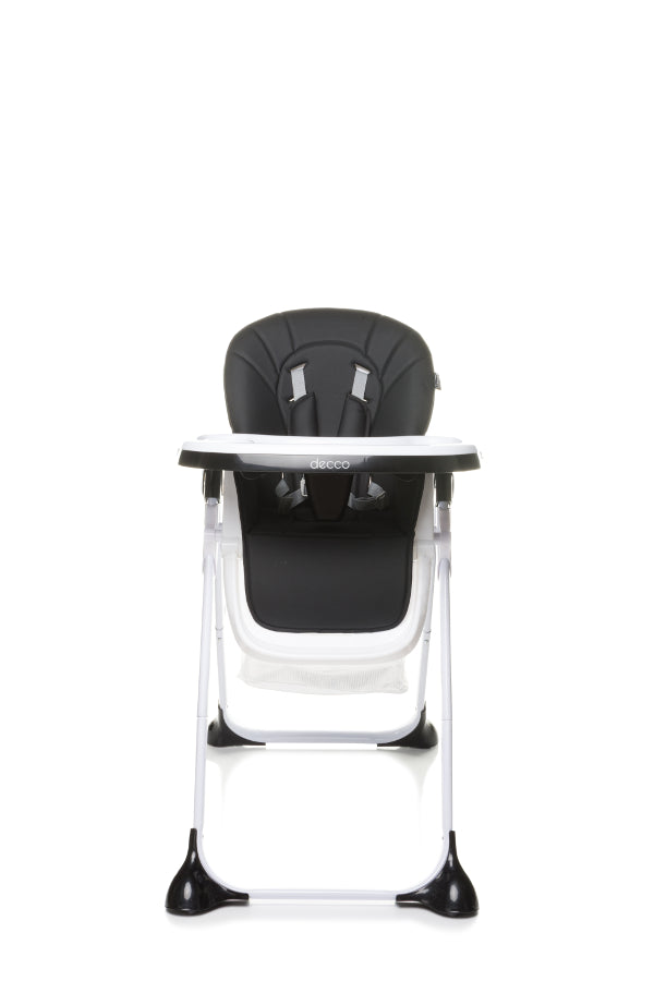 4 BABY maitinimo kėdutė DECCO BLACK