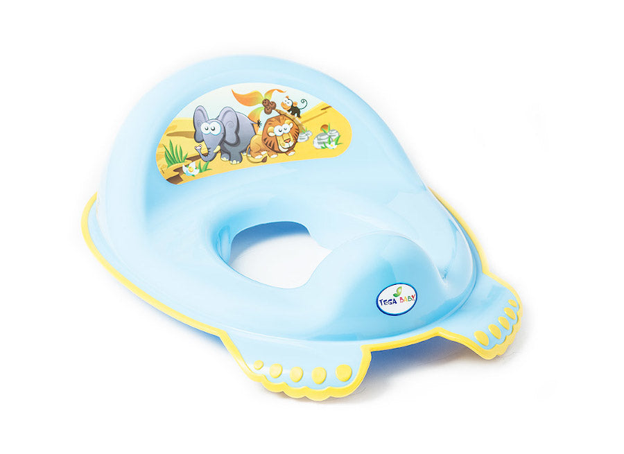 TEGA SF-012-126 SAFARI mėlynas neslystantis klozeto dangtis