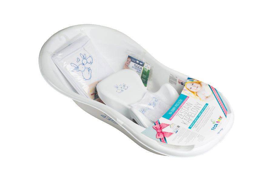 TEGA KR-102-103 Maudymosi ir priežiūros rinkinys 102 cm RABBITS baltas