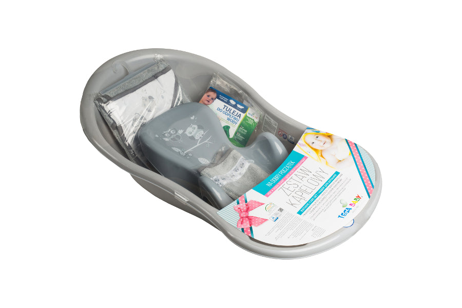 TEGA SO-086-106 Vonios ir priežiūros rinkinys 86 cm OWL pilka