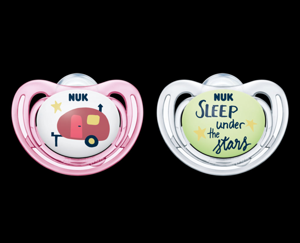 NUK 175246 Čiulptukas 0-6m ADVENTURE silikoninis 2vnt - pagrindinis vaizdas