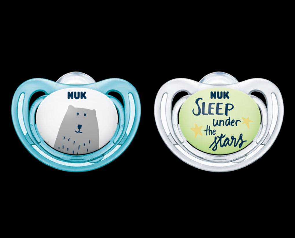 NUK 175246 Čiulptukas 0-6m ADVENTURE silikoninis 2vnt - vaizdas 2