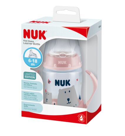NUK 215304 HELLO ADVENTURE 150ml buteliukas su rankenėlėmis - vaizdas 2
