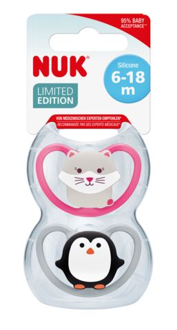 NUK 176257 Čiulptukas 6-18 SPACE MONOCHROME - pagrindinis vaizdas