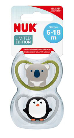 NUK 176257 Čiulptukas 6-18 SPACE MONOCHROME - vaizdas 2
