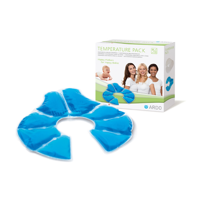 ARDO TEMPERATURE PACK hidrogelinis kompresas krūtims, su maišeliu – pagrindinis vaizdas