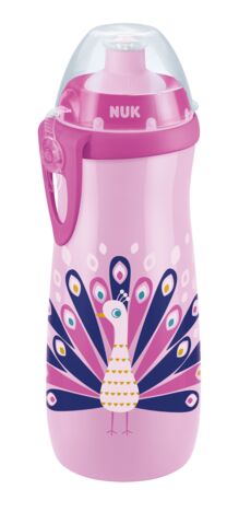 NUK 255577 SPORTINĖ gertuvė 450ml.24+ CHAMELEONAS