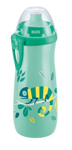 NUK 255577 SPORTINĖ gertuvė 450ml.24+ CHAMELEONAS