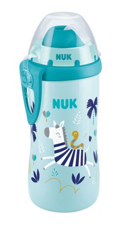 NUK 255575 FLEXI CUP su šiaudeliu 300ml 12+ CHAMELEON – vaizdas 2