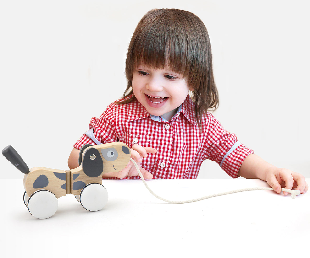 Viga 51614 Pilkas ir baltas vilkikas