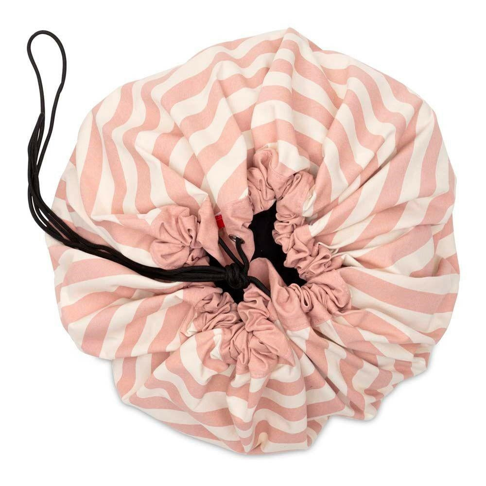 PLAY & GO Rožinis dryžuotas krepšys