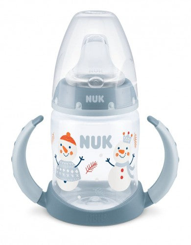 NUK 215293Z rinkinys FC buteliukas 150ml su rankenėlėmis SNOW - pagrindinis vaizdas