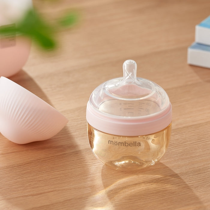 Mombella 8142 Buteliukas nuo pilvo dieglių Old Roze PPSU 120 ml – vaizdas 4