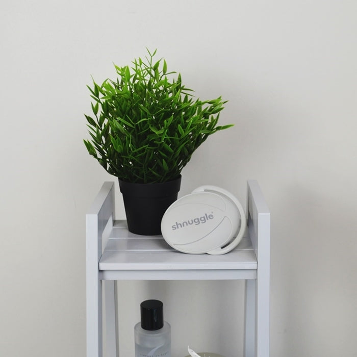 Shnuggle Silikoninis plaukų šepetys Pilkas