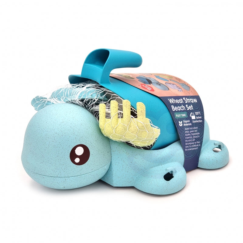 WOOPIE 43681 Mėlynojo vėžlio smėlio rinkinys 8 vnt.