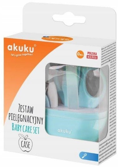 Akuku didelis kūdikių priežiūros rinkinys su dėklu – vaizdas 2