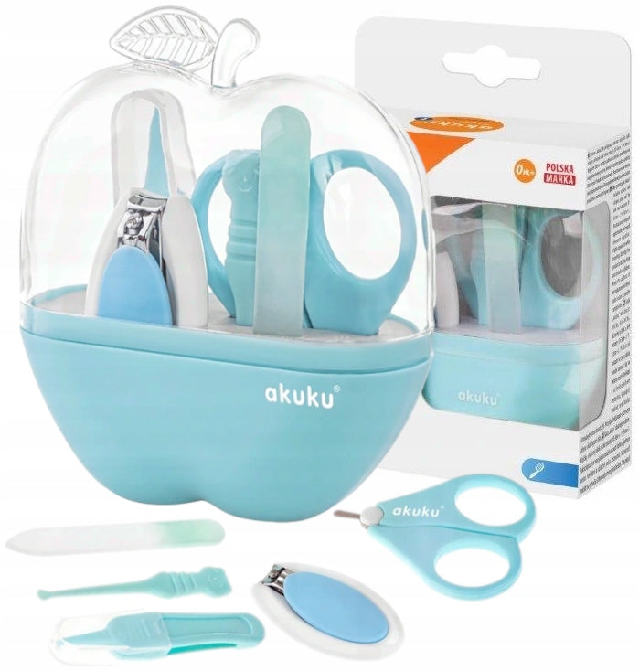 Akuku didelis kūdikių priežiūros rinkinys su dėklu – pagrindinis vaizdas