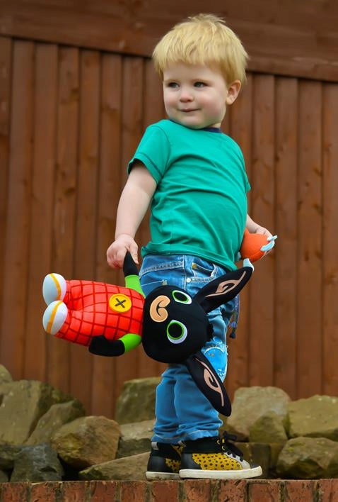 Interaktyvus minkštas žaislas triušis Bing – vaizdas 2